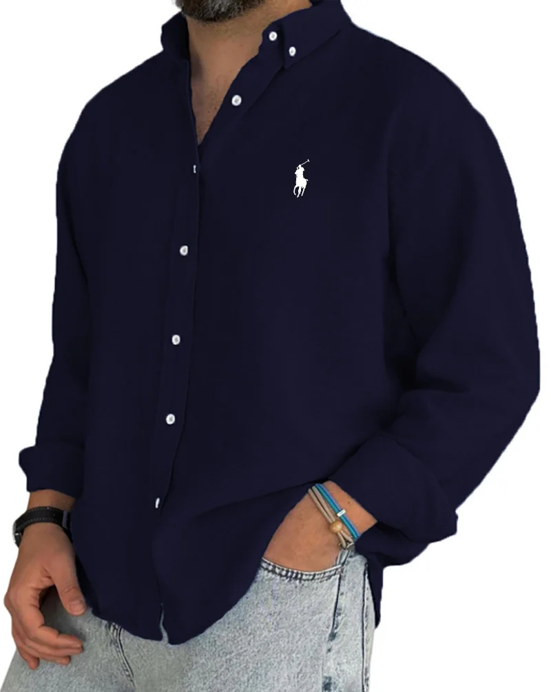 Chemise élégante griffée