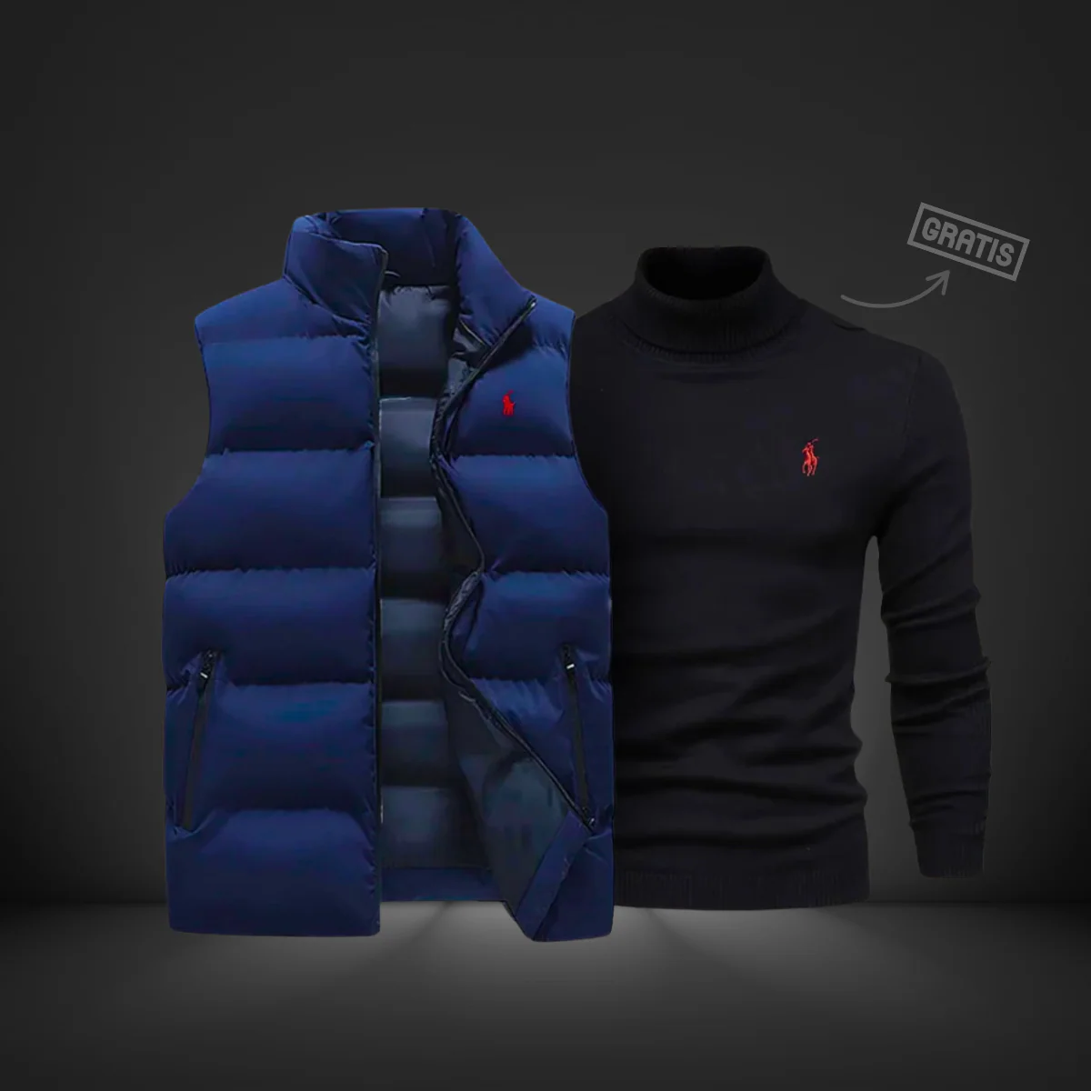 Gilet + Dolcevita in Regalo