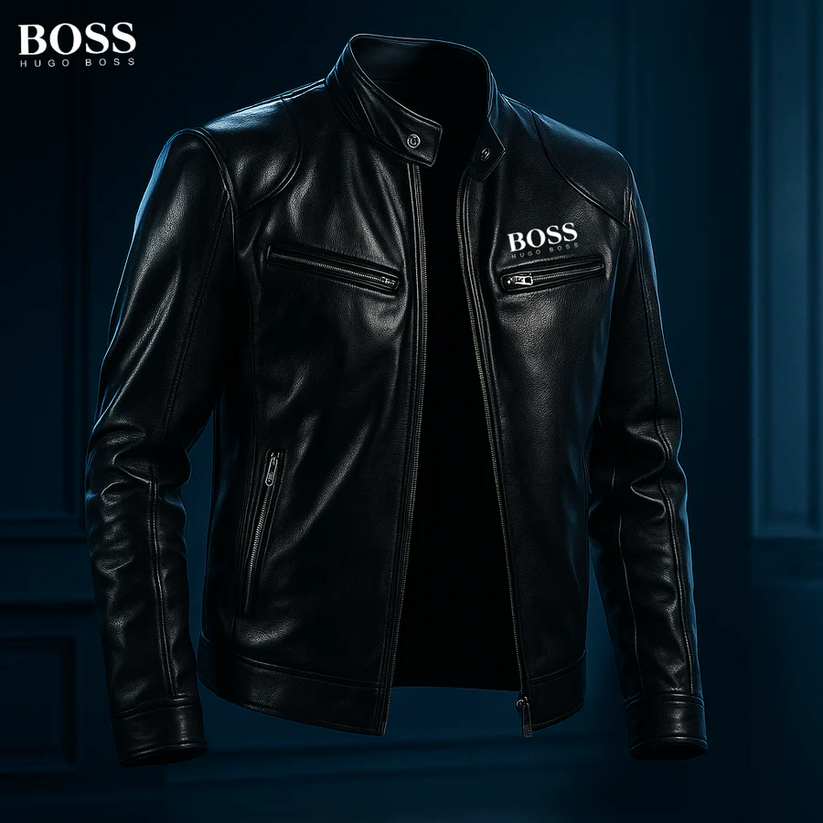 Boss - Giacca in pelle