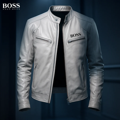 Boss - Giacca in pelle